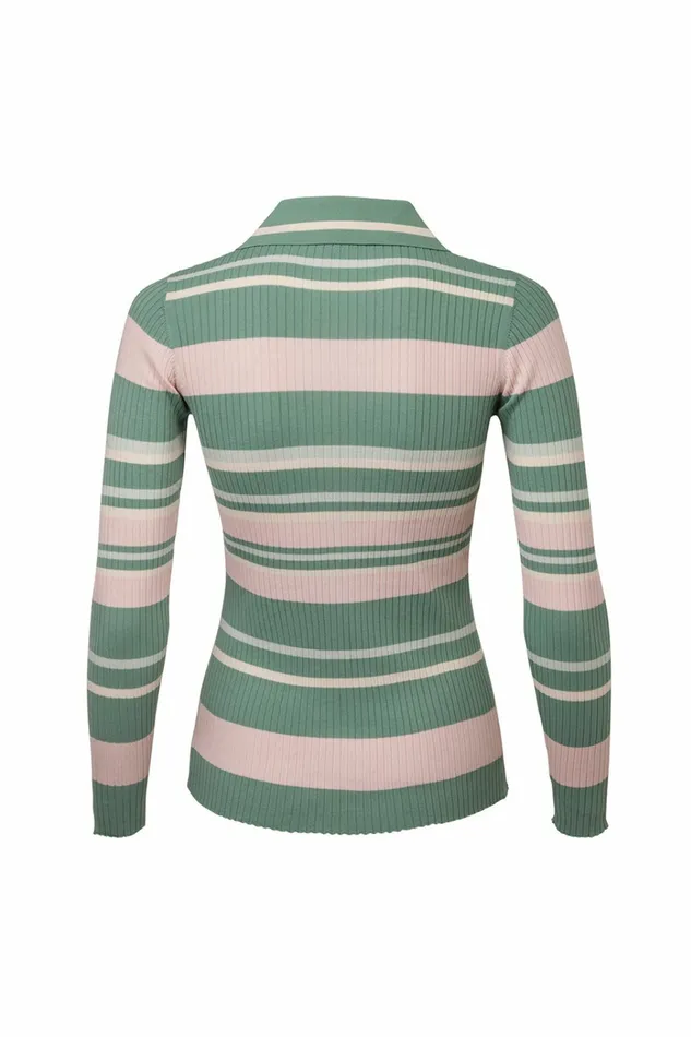 DODO BAR OR Knitwear Penny Knit Shirt Mint Green Combo 1 8211 Women