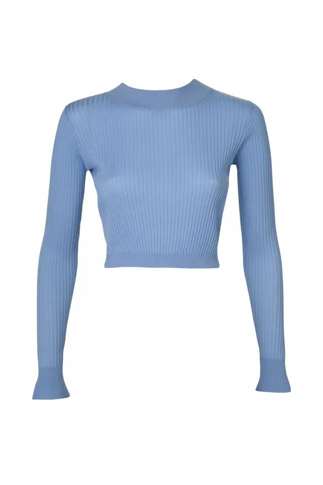 DODO BAR OR Knitwear Rita Top Light Blue 8211 Women