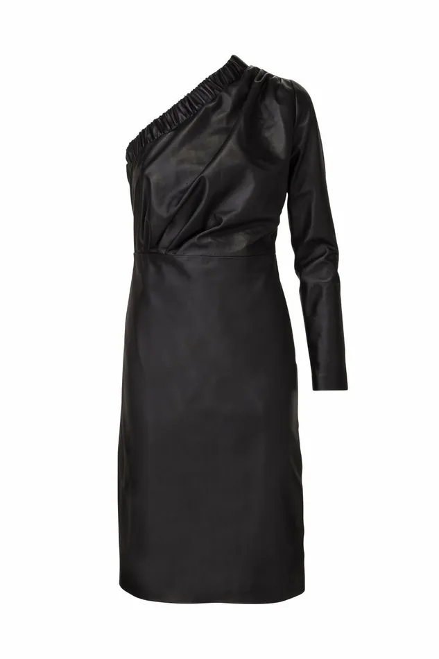 DODO BAR OR Leather Gorgiee Dress Black 8211 Women