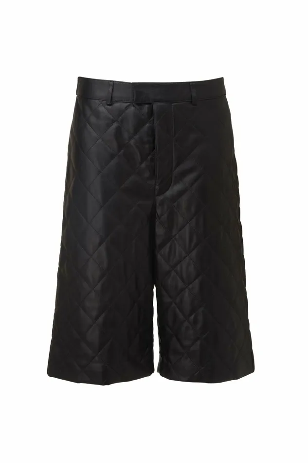 DODO BAR OR Leather Ossi Bermuda Black 8211 Women
