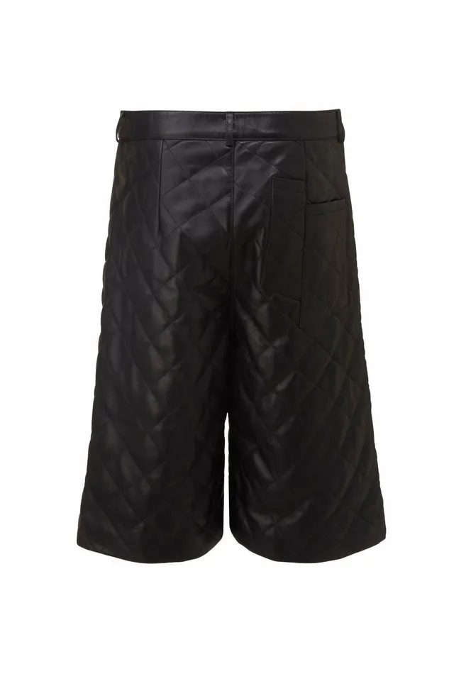DODO BAR OR Leather Ossi Bermuda Black 8211 Women