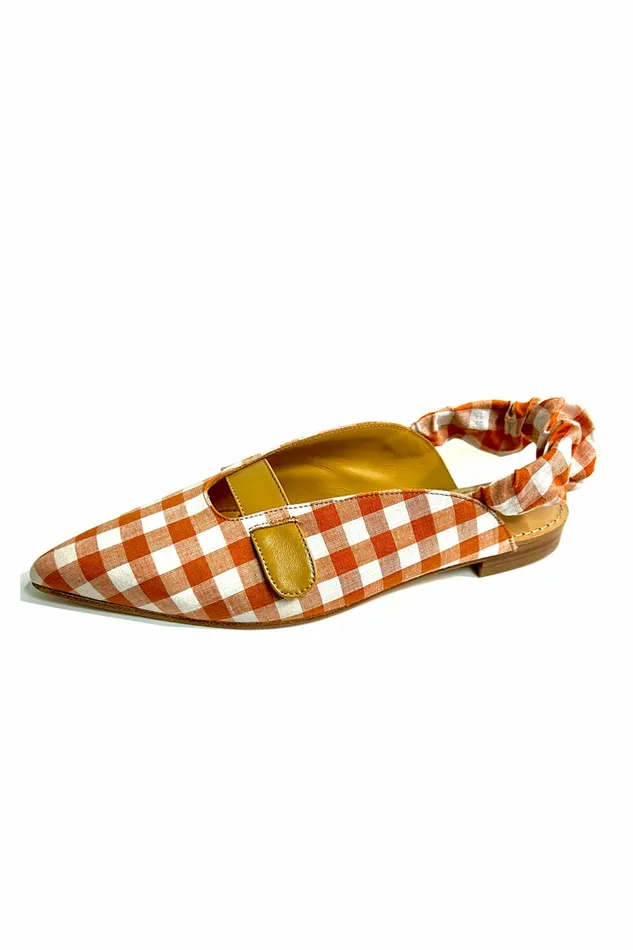 DODO BAR OR Shoes Eliya Pointy Slingback Rust 8211 Women