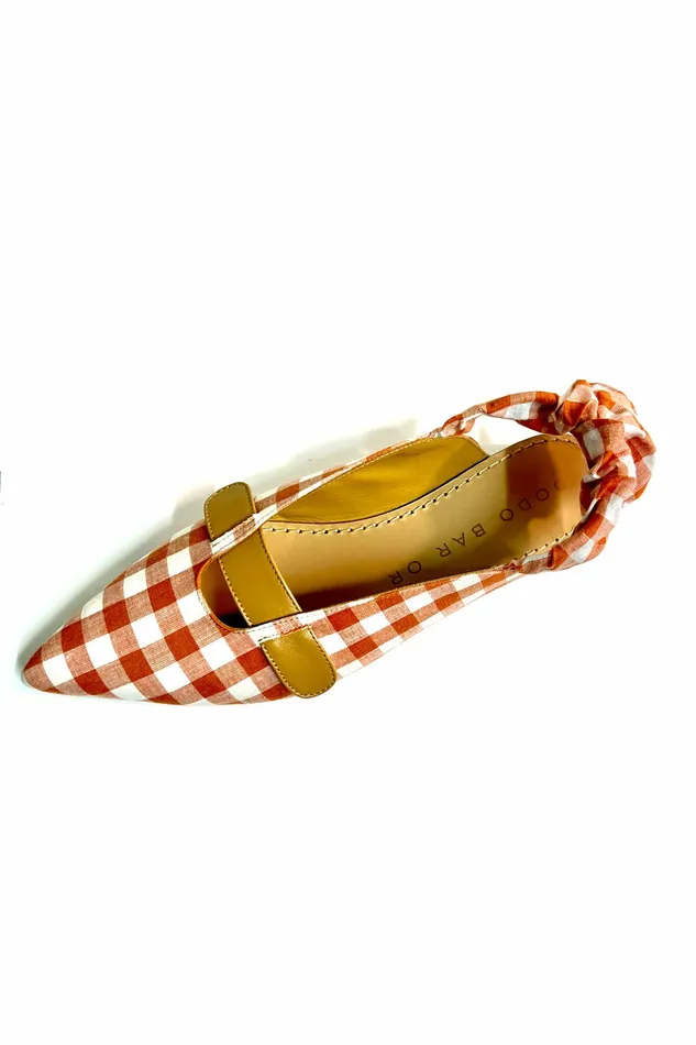 DODO BAR OR Shoes Eliya Pointy Slingback Rust 8211 Women