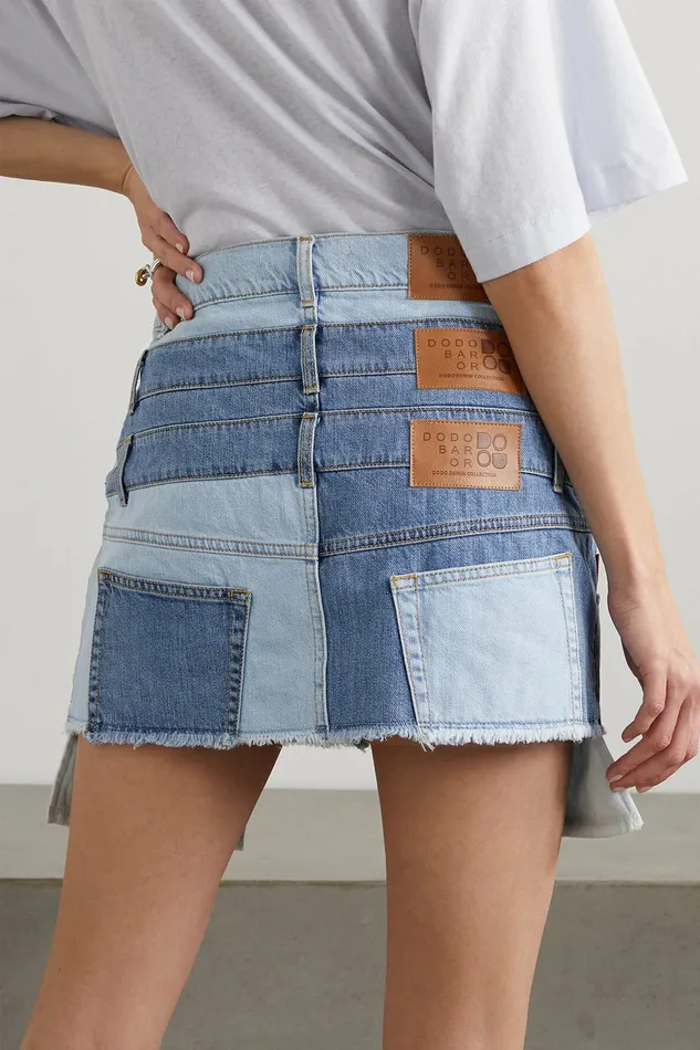 DODO BAR OR Skirts Holly Mini Skirt Denim 8211 Women