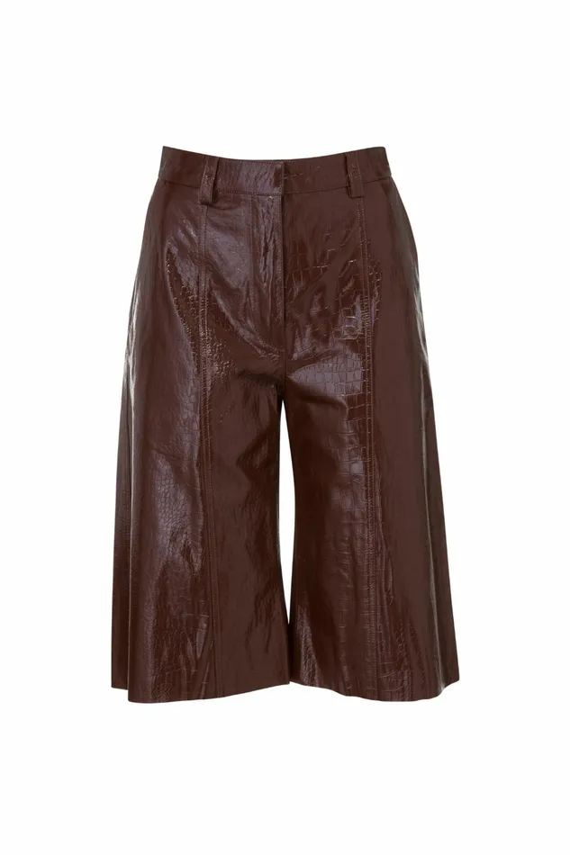 DODO BAR OR Trousers Ivgenya Bermuda Brown 8211 Women