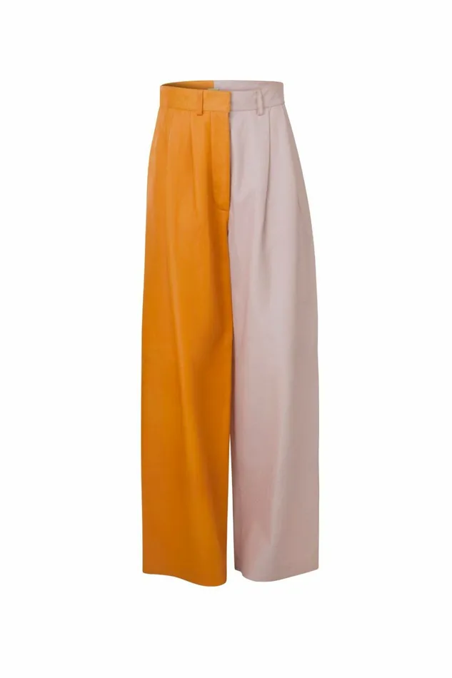 DODO BAR OR Trousers LEA PANTS Orange Pink Combo 8211 Women