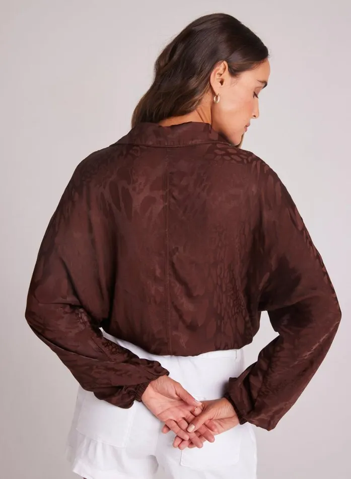 Drawcord Waist Shirt 8211 Cafu00e9 Noir Women Bella Dahl Button Down Drawcord Waist Shirt 8211 Cafu00e9 Noir Women Bella Dahl Button Down