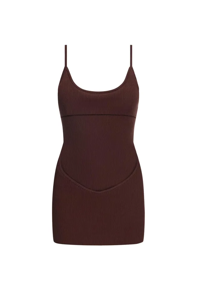 Dresses Women Lioness Fashion BELLA MINI DRESS Chocolate Dresses Women Lioness Fashion BELLA MINI DRESS Chocolate
