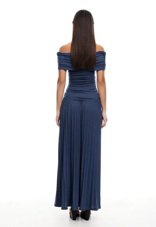 Dresses Women Lioness Fashion FIELD OF DREAMS MAXI Navy