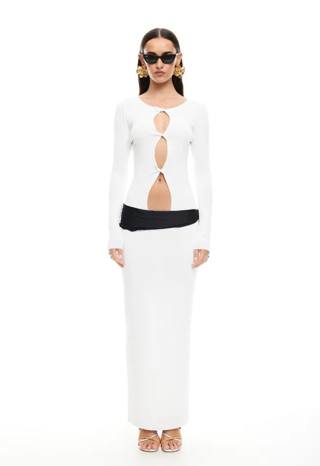 Dresses Women Lioness Fashion HOMECOMING LONG SLEEVE MAXI DRESS Ivory Dresses Women Lioness Fashion HOMECOMING LONG SLEEVE MAXI DRESS Ivory