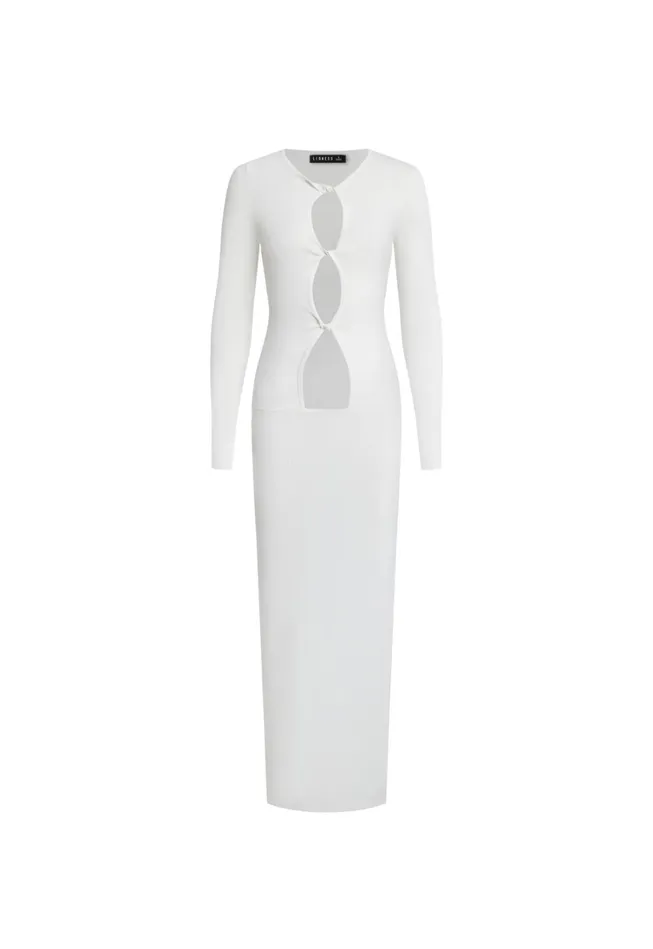 Dresses Women Lioness Fashion HOMECOMING LONG SLEEVE MAXI DRESS Ivory Dresses Women Lioness Fashion HOMECOMING LONG SLEEVE MAXI DRESS Ivory