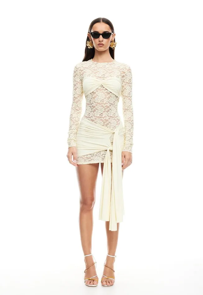 Dresses Women Lioness Fashion MIDNIGHT MINI DRESS Butter