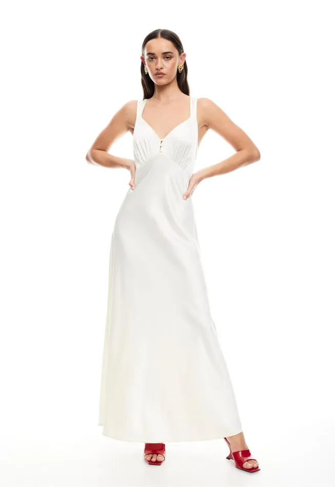 Dresses Women Lioness Fashion PRACTICAL MAGIC MAXI Cornsilk