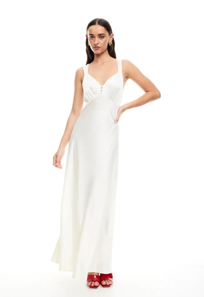 Dresses Women Lioness Fashion PRACTICAL MAGIC MAXI Cornsilk