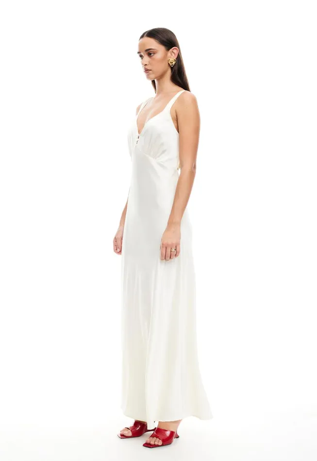 Dresses Women Lioness Fashion PRACTICAL MAGIC MAXI Cornsilk