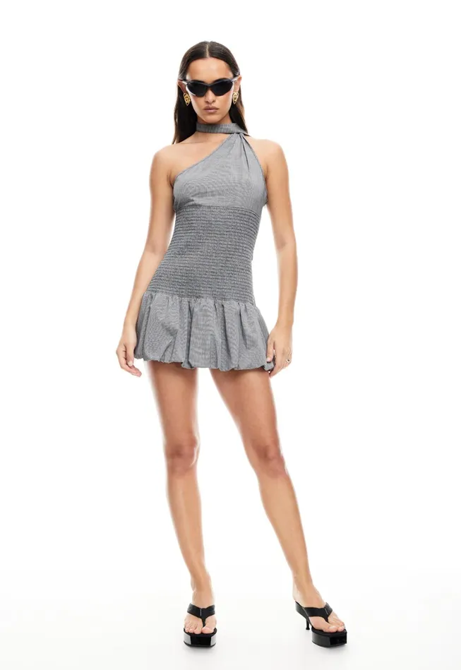 Dresses Women Lioness Fashion UN TUTU MINI DRESS Onyx Gingham Dresses Women Lioness Fashion UN TUTU MINI DRESS Onyx Gingham