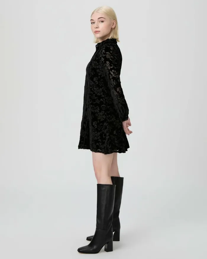 Dresses Women PAIGE Desano Petite Dress 8211 Black