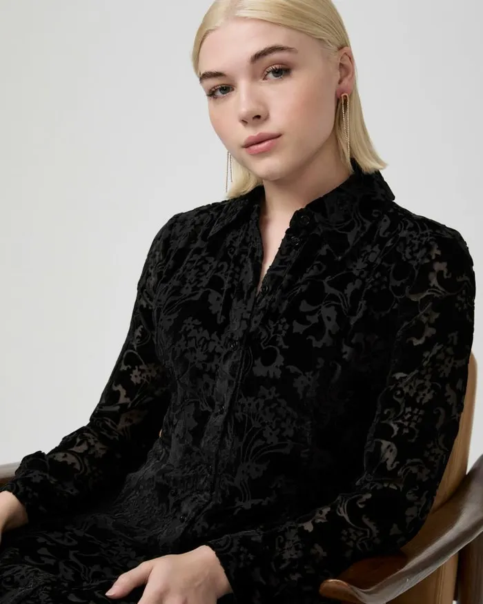 Dresses Women PAIGE Desano Petite Dress 8211 Black