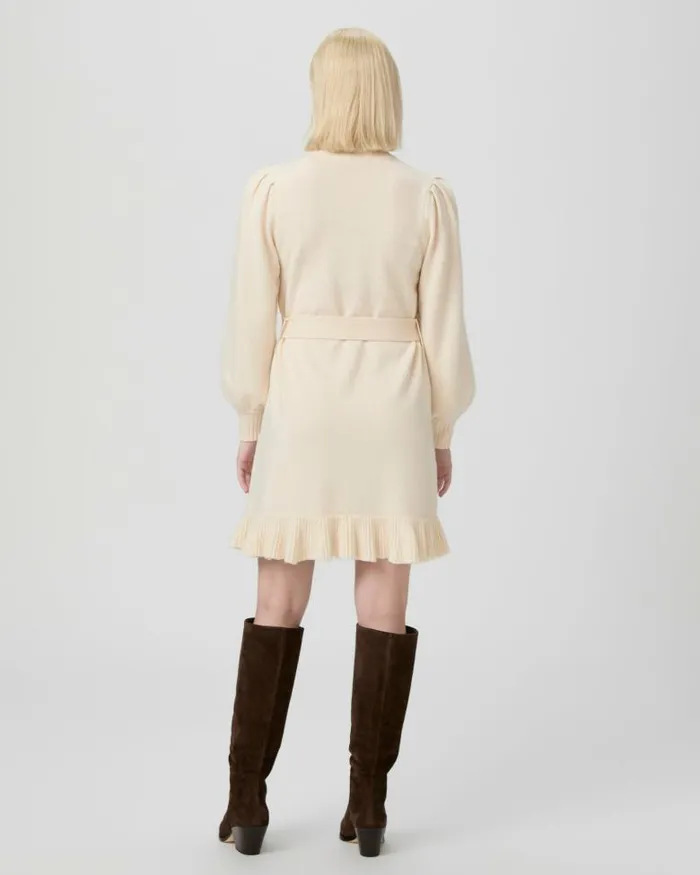 Dresses Women PAIGE Julita Petite Dress 8211 Latte Foam