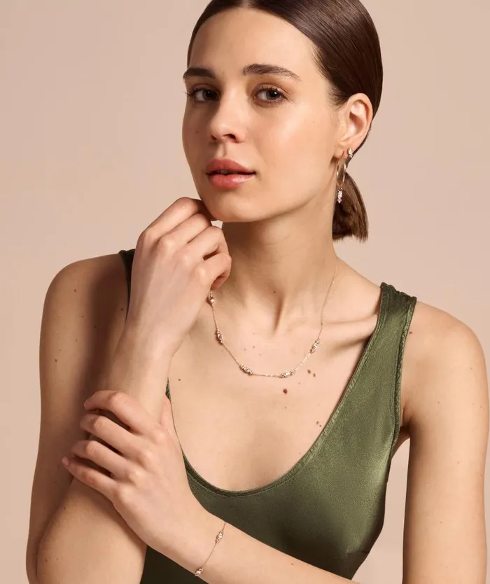 Earrings Women Olivia Burton Dainty Rose Gold Plated Hoop Earrings