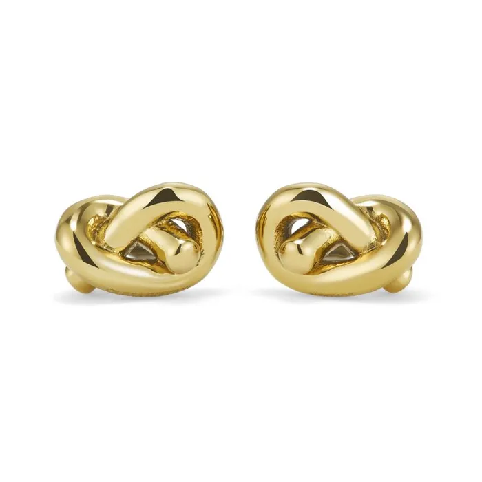 Earrings Women Olivia Burton Lovers Knot Gold Plated Stud Earrings