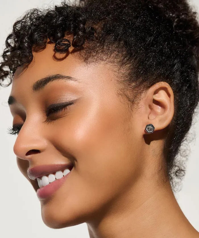 Earrings Women Olivia Burton Minima Bee Silver Stud Earrings