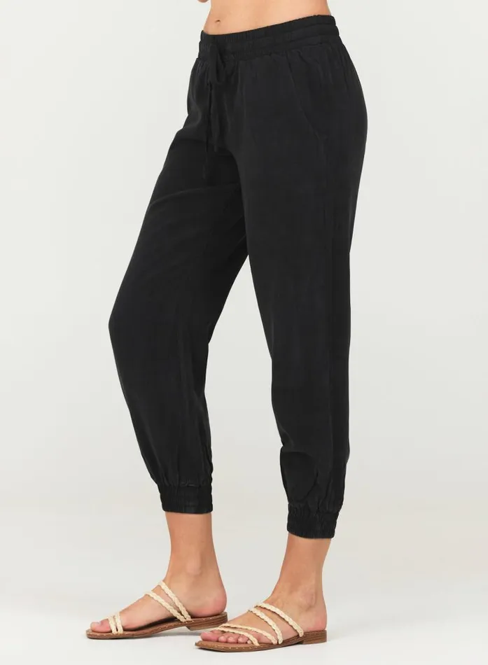 Easy Drawstring Jogger 8211 Vintage Black Women Bella Dahl Pants Easy Drawstring Jogger 8211 Vintage Black Women Bella Dahl Pants