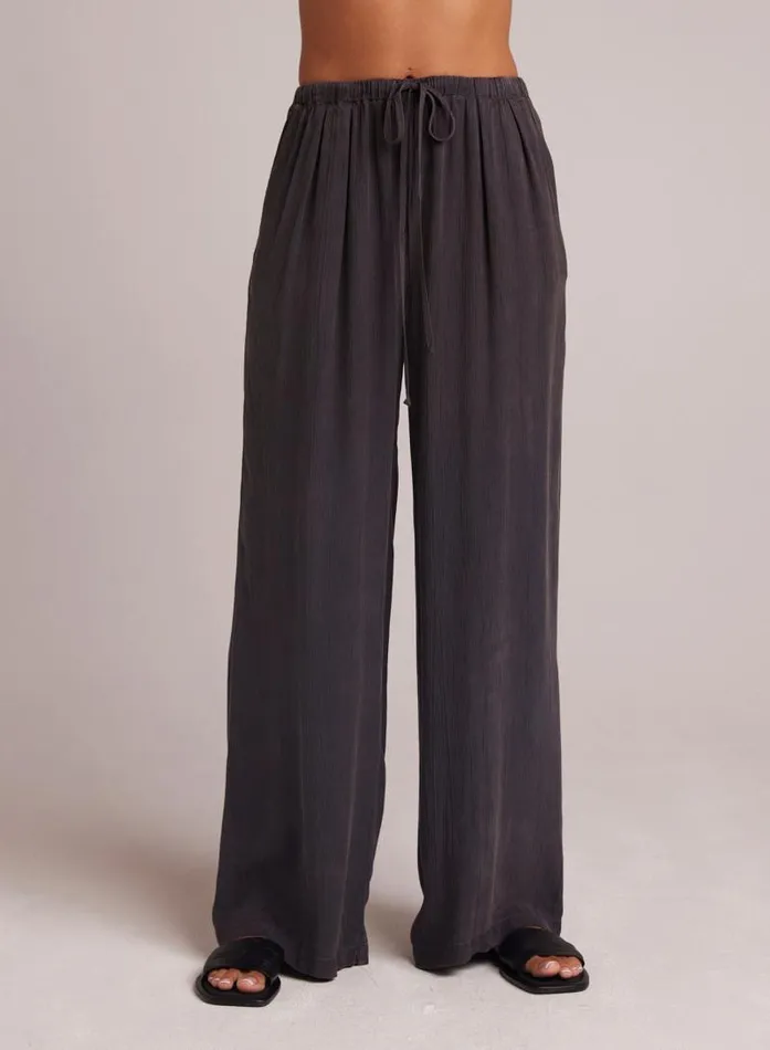 Easy Pleated Wide Leg Pant 8211 Slate Charcoal Women Bella Dahl Pants Easy Pleated Wide Leg Pant 8211 Slate Charcoal Women Bella Dahl Pants