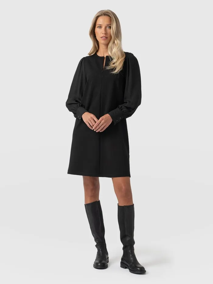 Esme Zip Up Dress 8211 Black Black Women Saint And Sofia Dresses