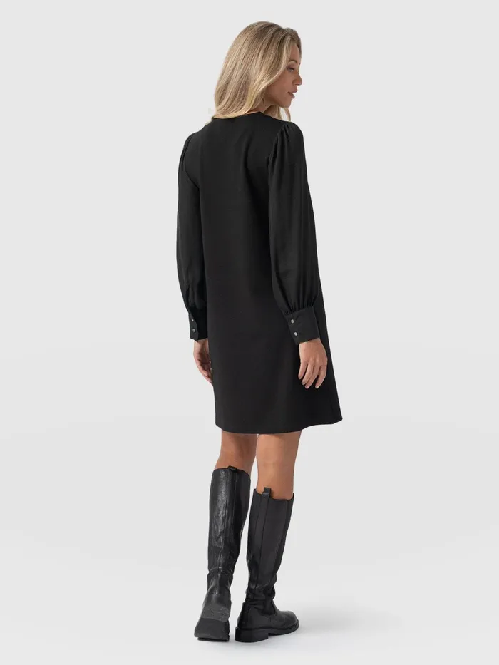 Esme Zip Up Dress 8211 Black Black Women Saint And Sofia Dresses