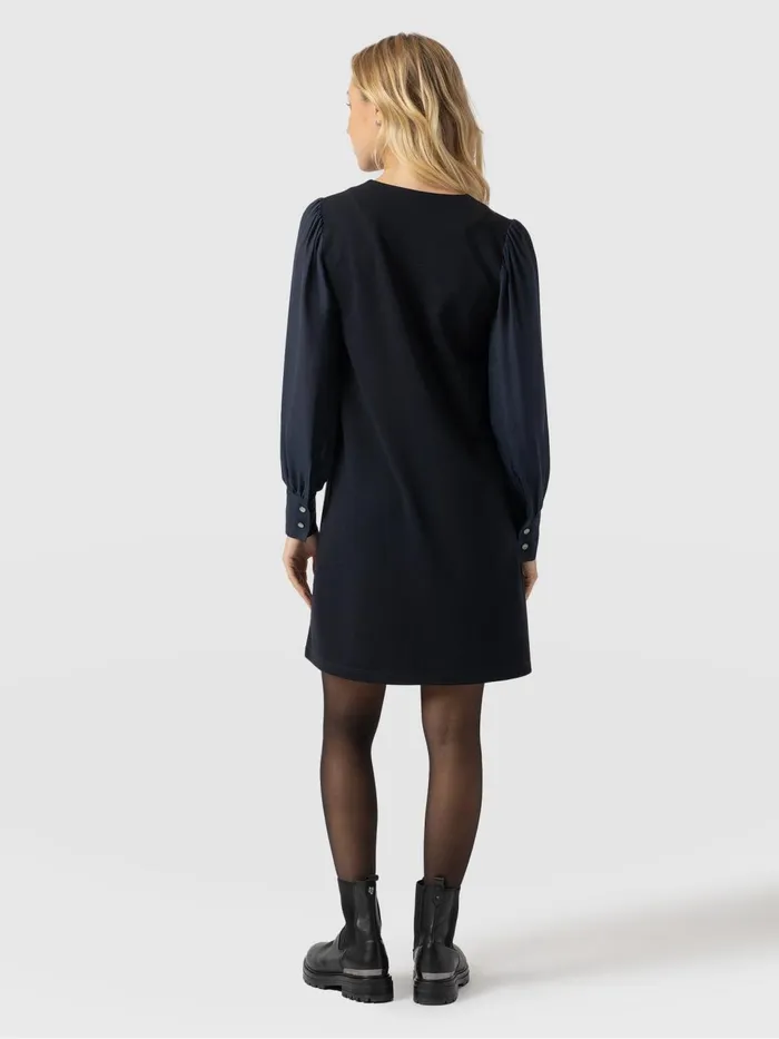 Esme Zip Up Dress 8211 Navy Navy Women Saint And Sofia Dresses