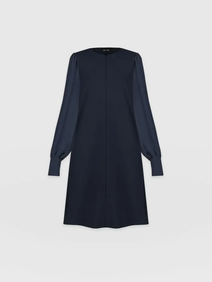 Esme Zip Up Dress 8211 Navy Navy Women Saint And Sofia Dresses