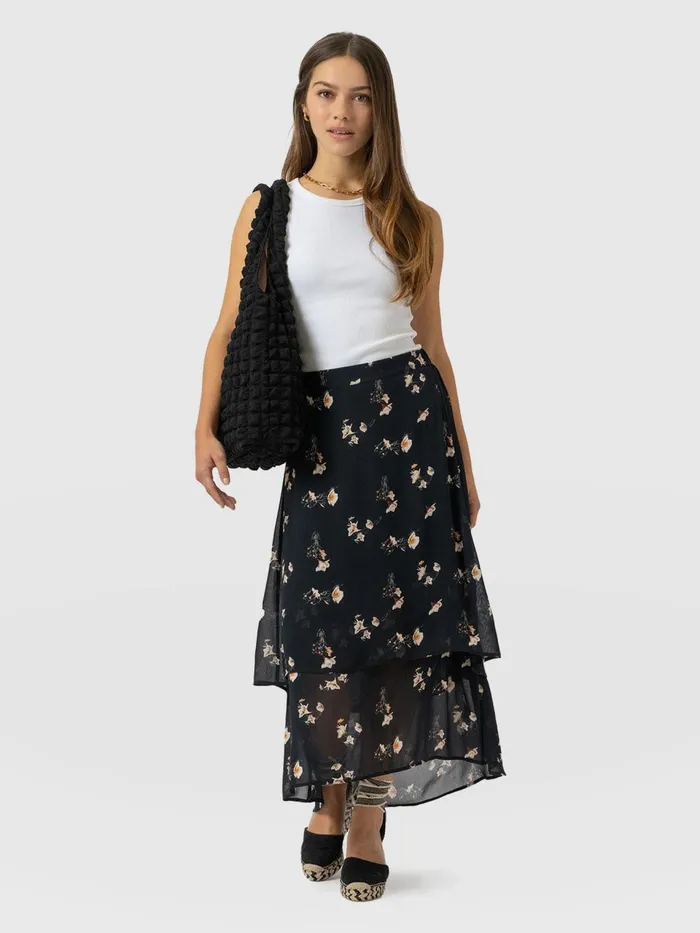 Etta Layered Skirt 8211 Lily Gardens Lily Gardens Women Saint And Sofia Skirts