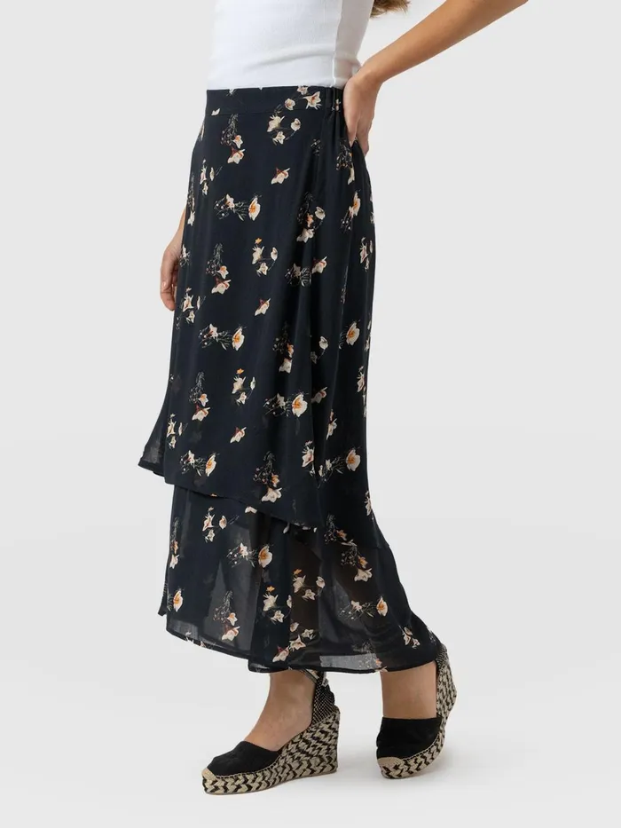 Etta Layered Skirt 8211 Lily Gardens Lily Gardens Women Saint And Sofia Skirts