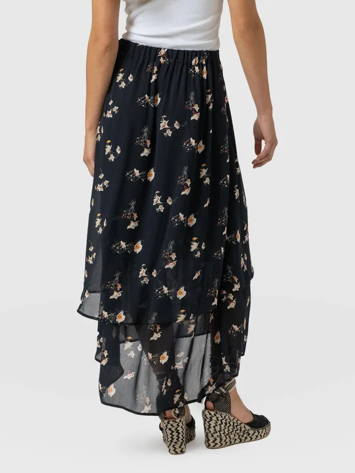 Etta Layered Skirt 8211 Lily Gardens Lily Gardens Women Saint And Sofia Skirts