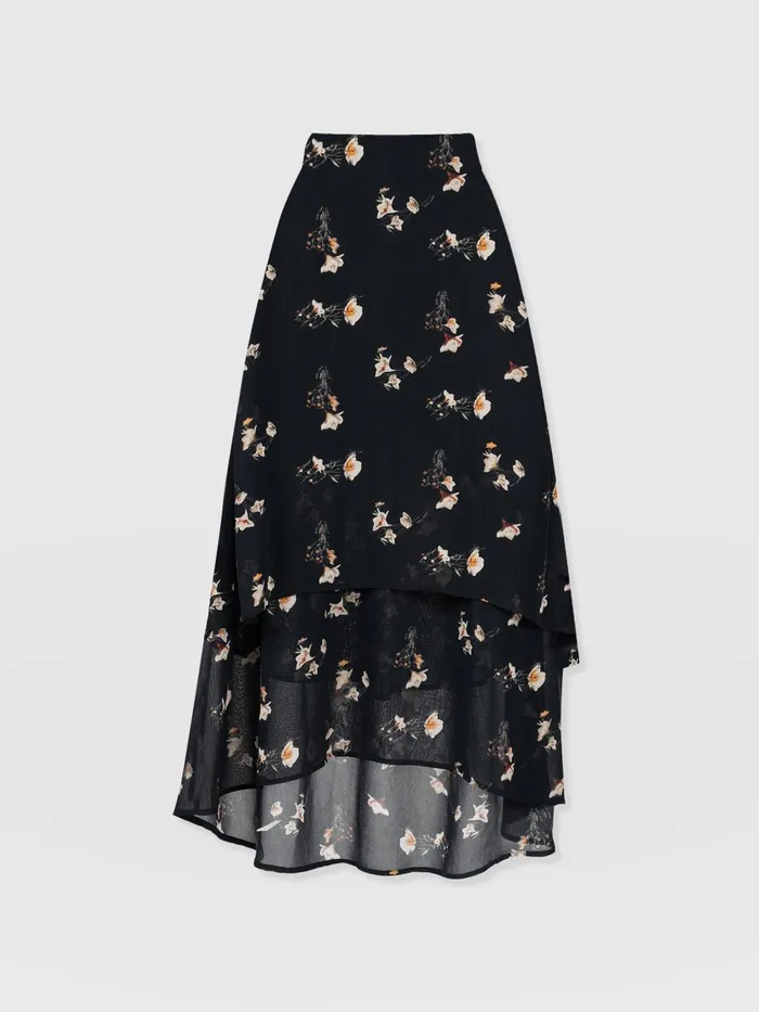 Etta Layered Skirt 8211 Lily Gardens Lily Gardens Women Saint And Sofia Skirts