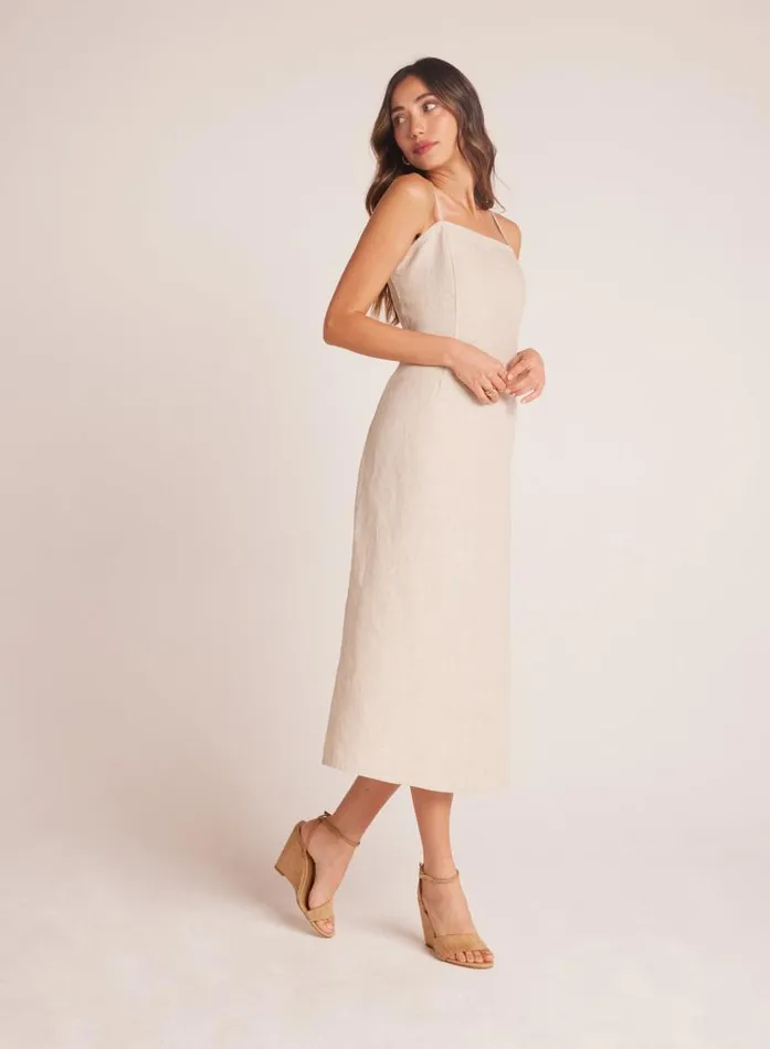 Fitted Cami Midi Dress 8211 Linen Sand Women Bella Dahl Midi Dresses Fitted Cami Midi Dress 8211 Linen Sand Women Bella Dahl Midi Dresses