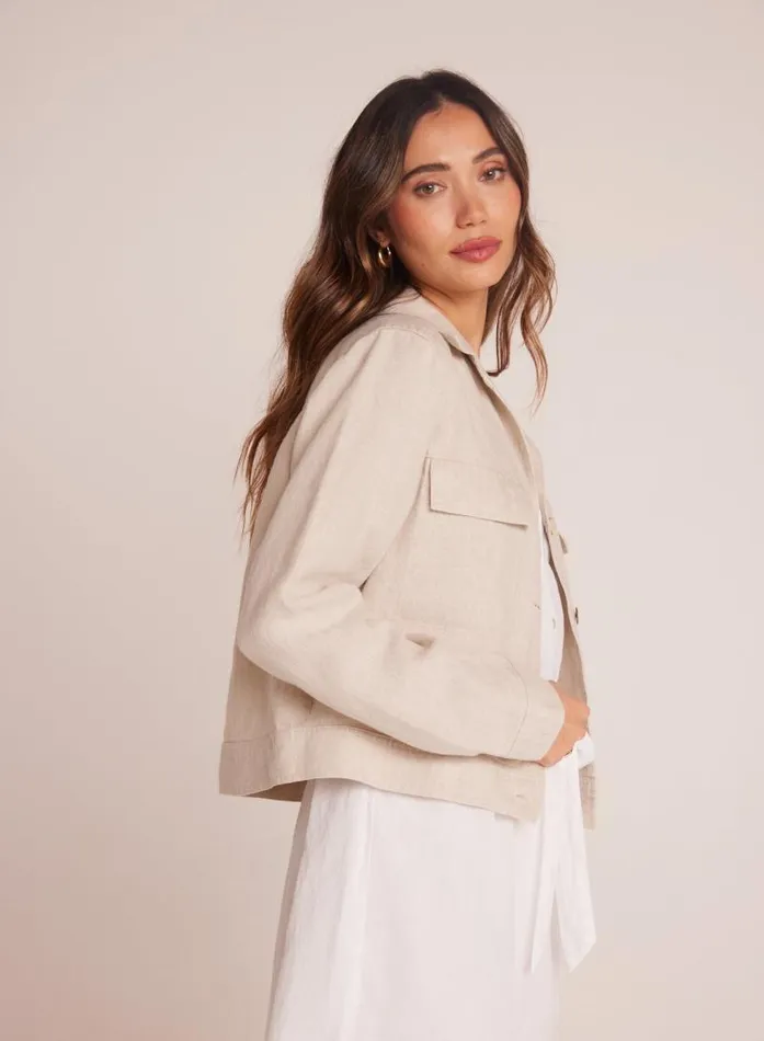 Flap Pocket Shirt Jacket 8211 Linen Sand Women Bella Dahl Sweaters and Jackets Flap Pocket Shirt Jacket 8211 Linen Sand Women Bella Dahl Sweaters and Jackets