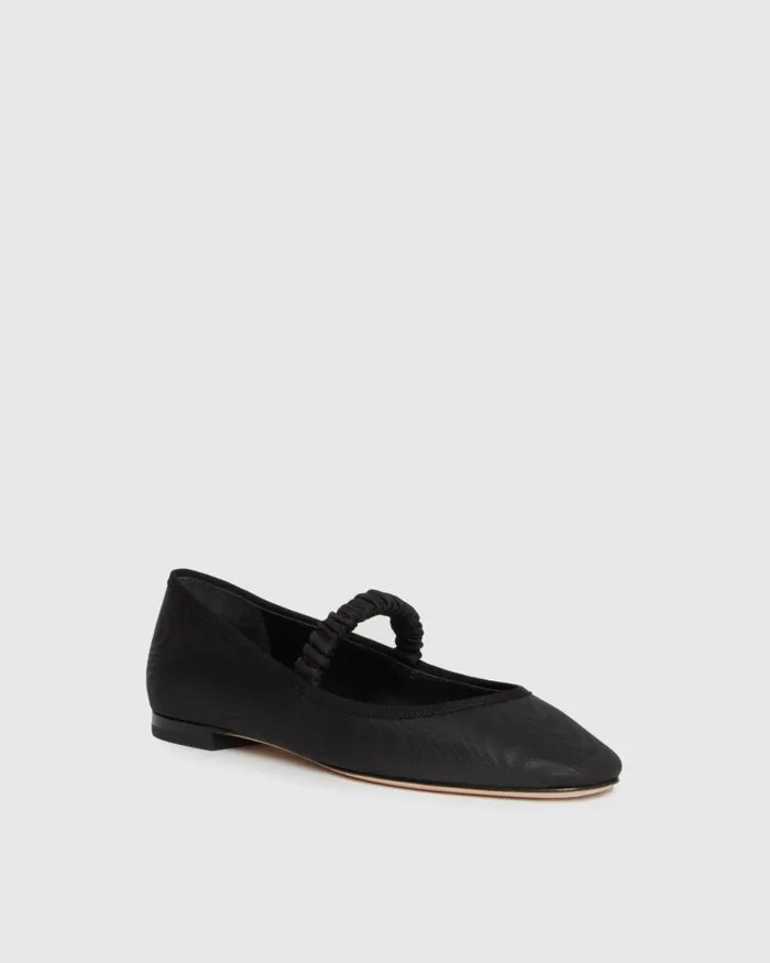 Flats Women PAIGE Jolie Flat 8211 Black Leather Flats Women PAIGE Jolie Flat 8211 Black Leather