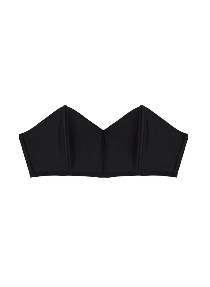 Fleur Du Mal Bras Women Charlotte Bandeau Bra Black