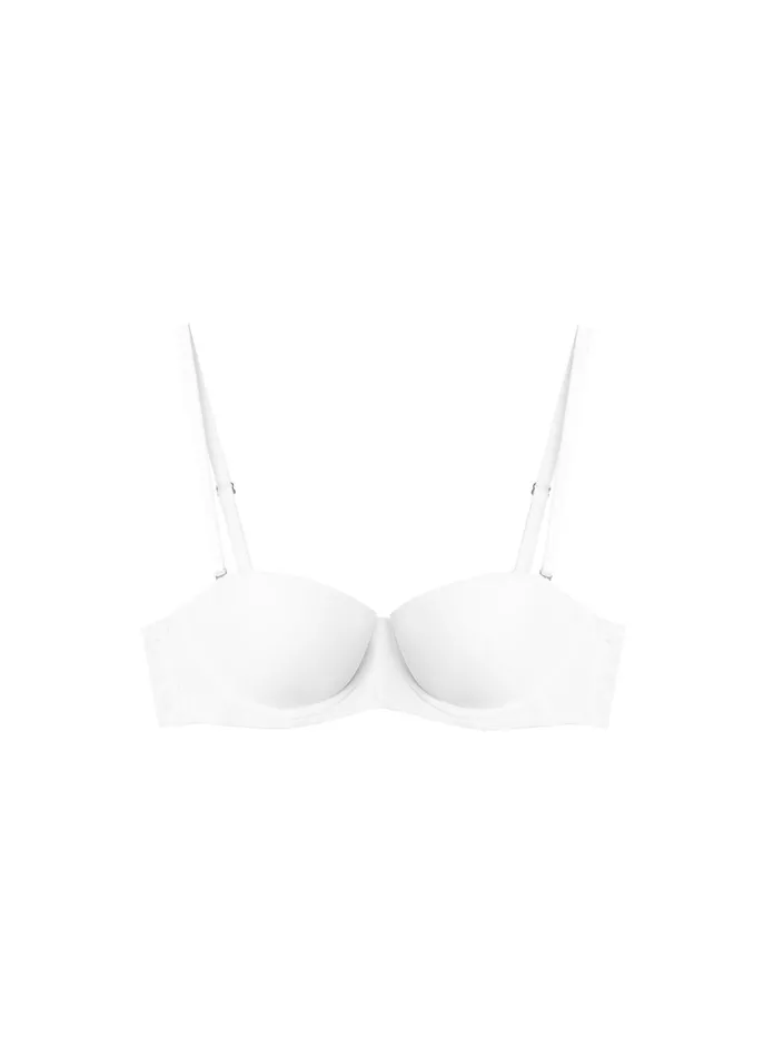 Fleur Du Mal Bras Women Charlotte Convertible Strapless Bra Ivory
