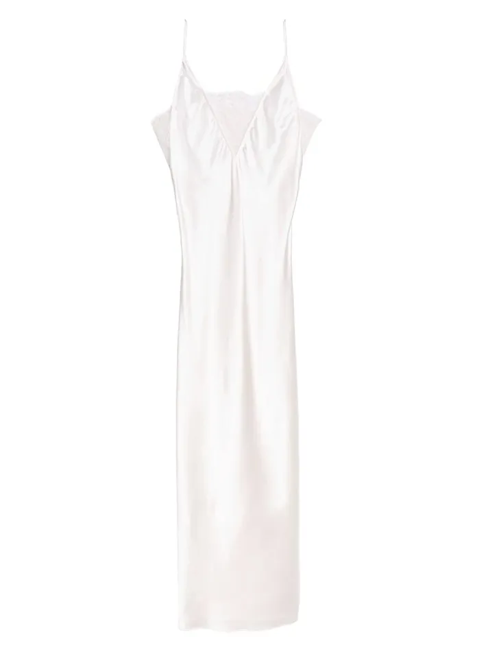 Fleur Du Mal Bridal Women Daphne Lace Insert Gown Creme