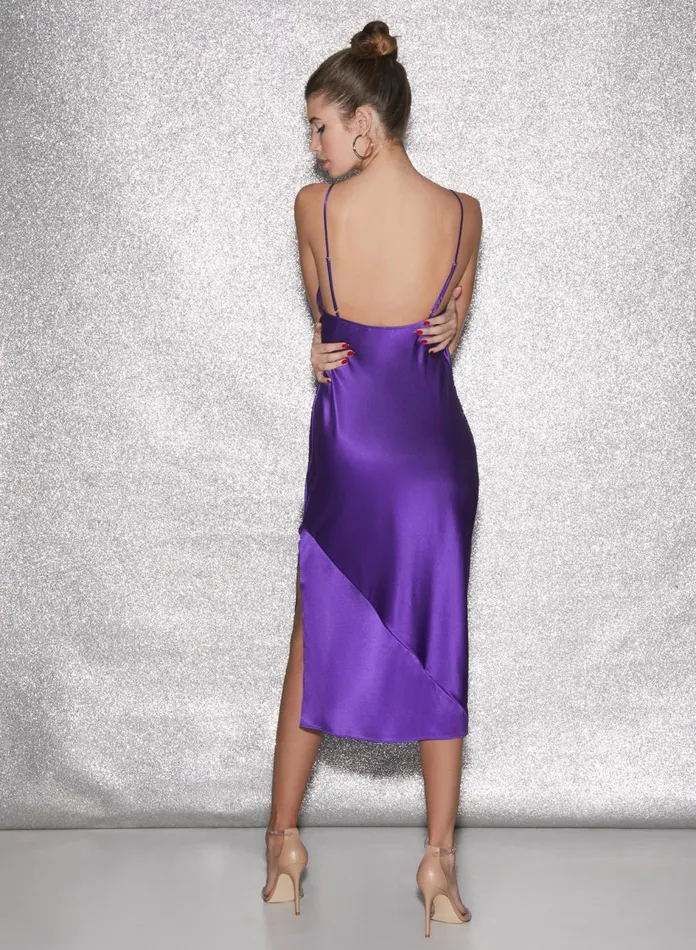 Fleur Du Mal Cover Ups Women Slip Dress Pansy Fleur Du Mal Cover Ups Women Slip Dress Pansy