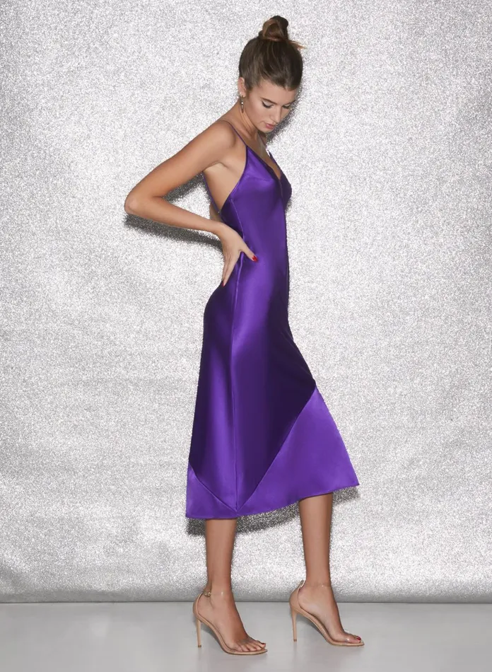 Fleur Du Mal Cover Ups Women Slip Dress Pansy Fleur Du Mal Cover Ups Women Slip Dress Pansy