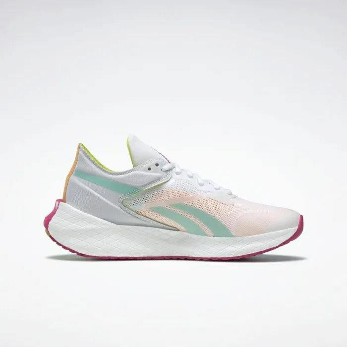 Floatride Womens Reebok Floatride Energy Symmetros Running Shoes Ftwr White Ftwr White Pixel Mint