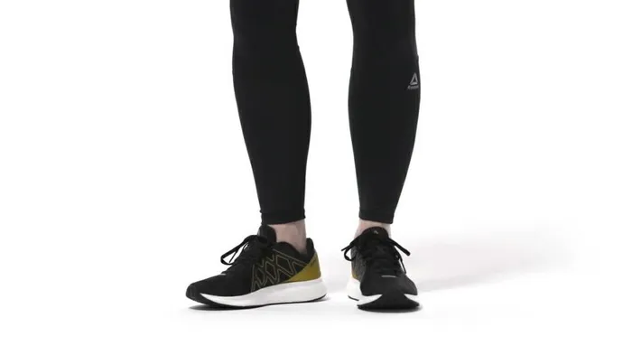 Floatride Womens Reebok Forever Floatride Energy Running Shoes Black White Gold Met