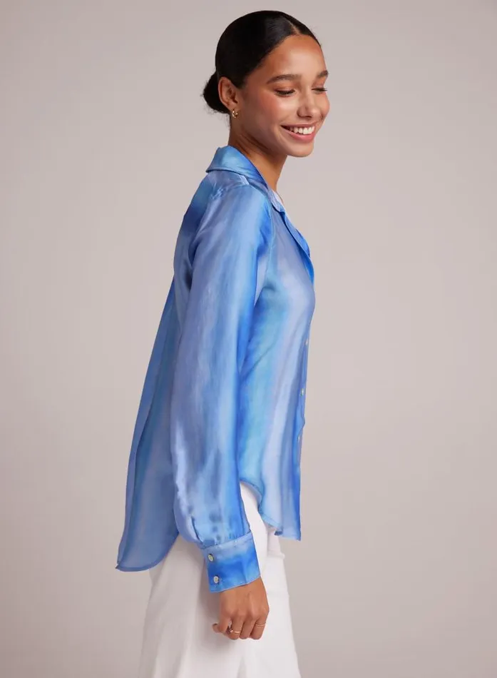 Flowy Button Down 8211 Marina Haze Print Women Bella Dahl Button Down Flowy Button Down 8211 Marina Haze Print Women Bella Dahl Button Down