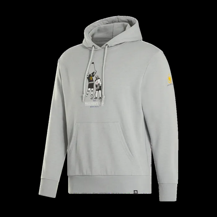 FootJoy Base MidLayers Men 2024 Presidents Cup Swing Hoodie Grey