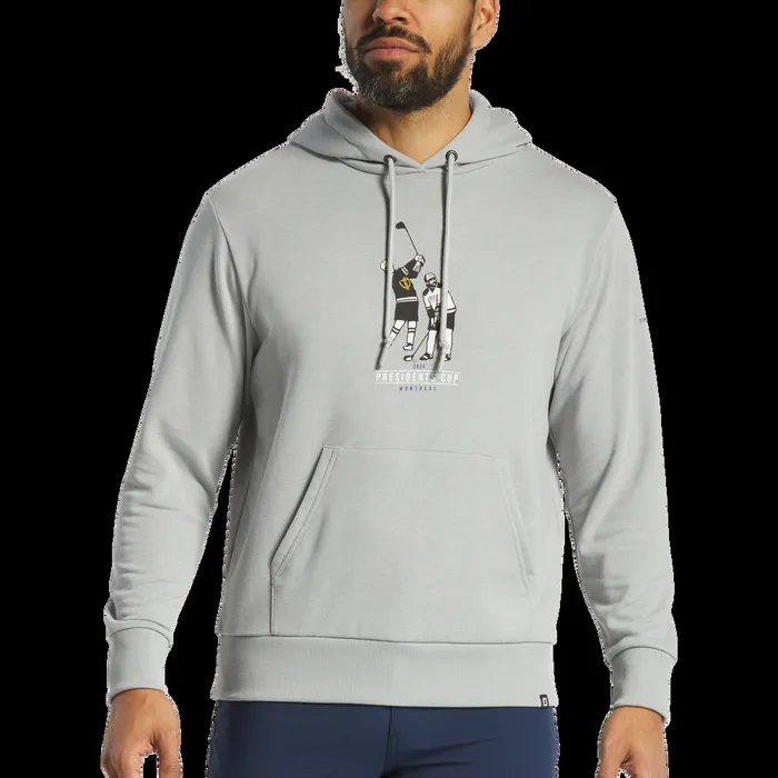 FootJoy Base MidLayers Men 2024 Presidents Cup Swing Hoodie Grey FootJoy Base MidLayers Men 2024 Presidents Cup Swing Hoodie Grey