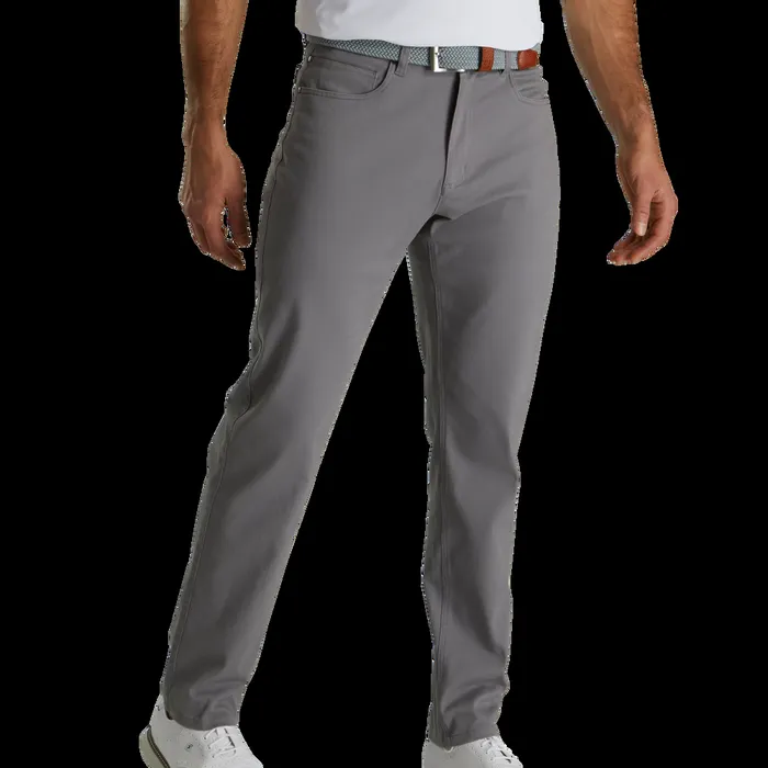 FootJoy Pants Men Cotton Twill 5Pocket Pant Grey